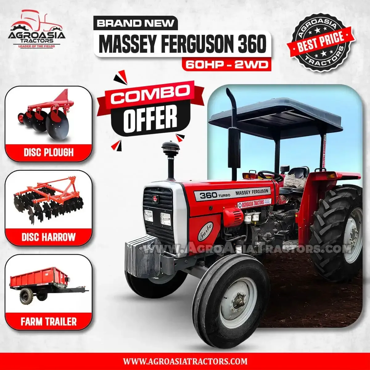 Massey Ferguson 360 2WD Discount Offers