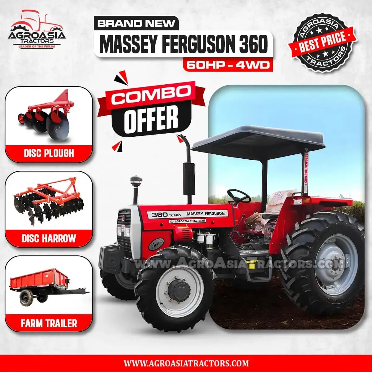 Massey Ferguson 360 4WD Discount Offers