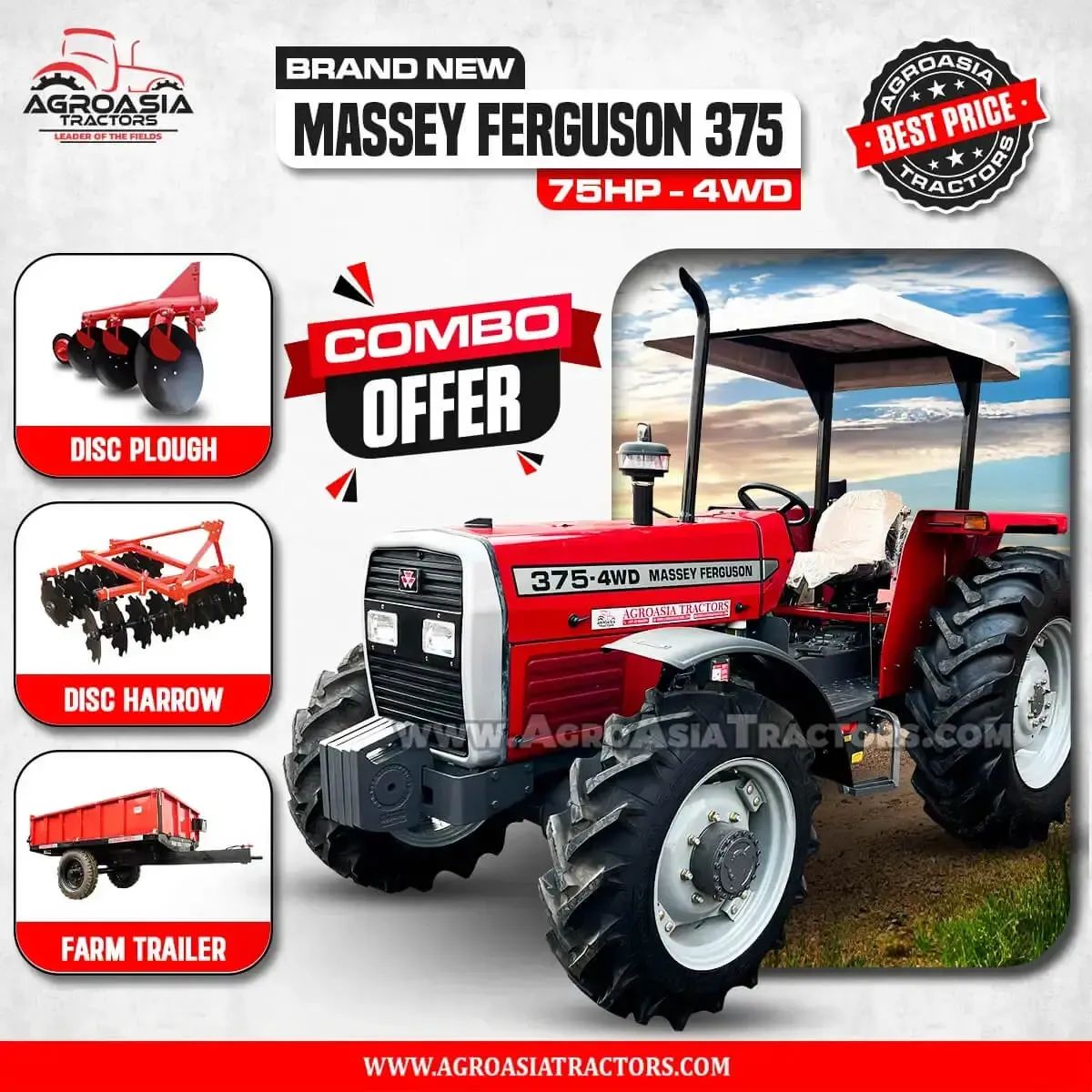 Massey Ferguson 375 4WD Discount Offers