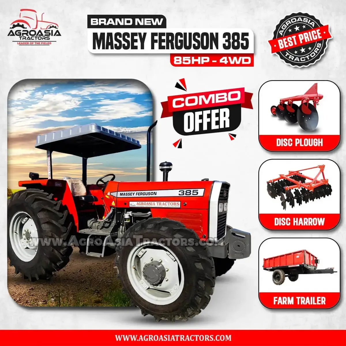 Massey Ferguson 385 4WD Discount Offers